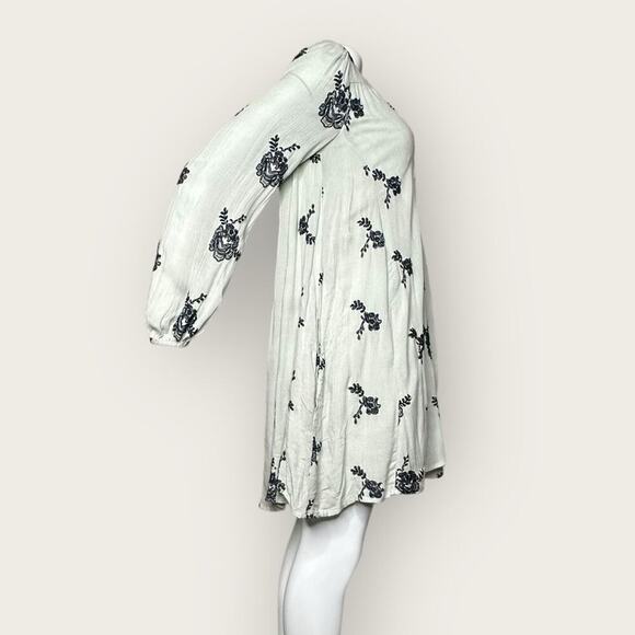 EUC | Free People | Emma Austin Tunic Swing Mini Dress | Gray | Large - Picture 5 of 15